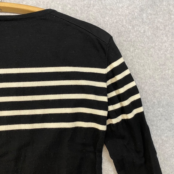 Rapha Breton Sweater Size M TWO SWEATERS Purple Black Striped Zip Pocket - Picture 10 of 13